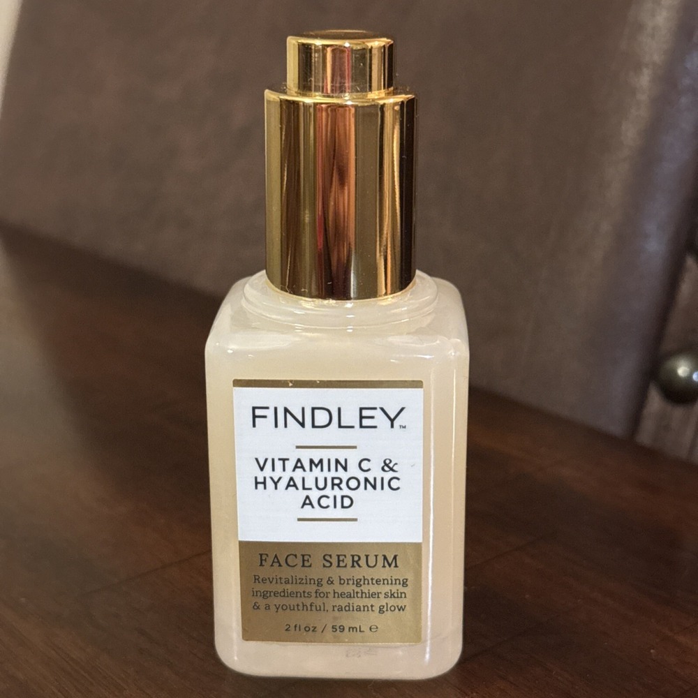 Findley Face Serum with Vitamin C & Hyaluronic Acid 59 mL/2 fl oz